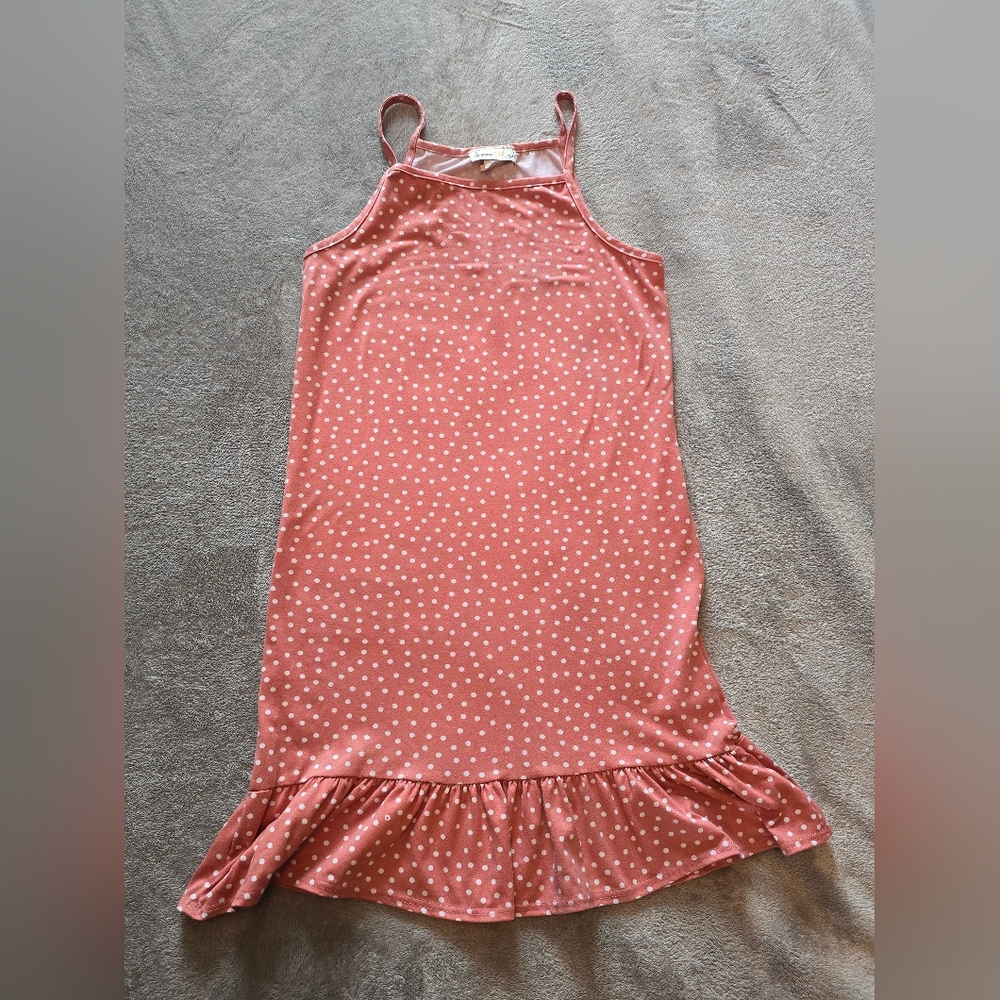 DREAM GIRL Poka Dot Summer Dress